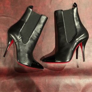 Christian Louboutin Black Tucson 100 Boots/Booties